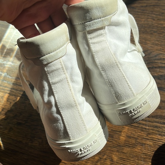 MALIBU MID-TOP SNEAKERS IN CANVAS AND LEATHER - Picture 6 of 9